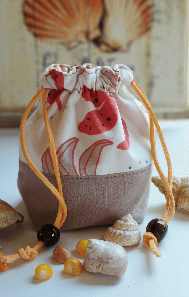 Mini Pochon - Noisette