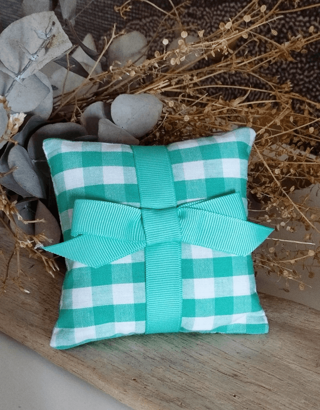 Coussin Lavande -Jade