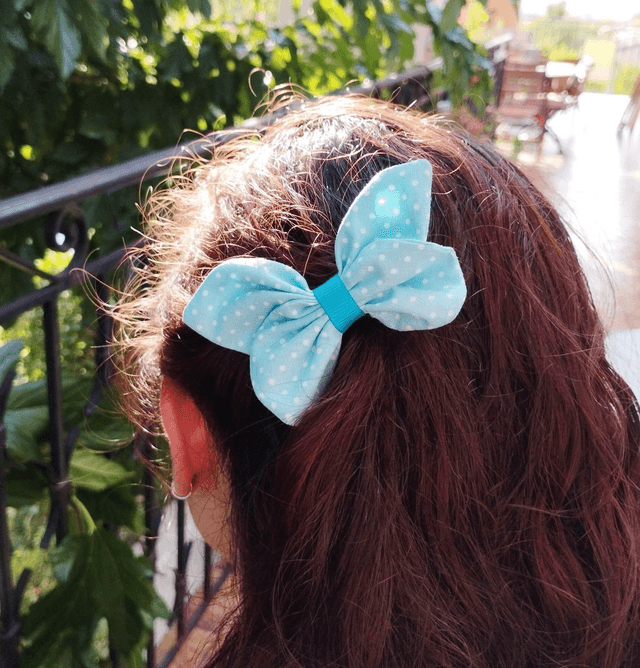 Barrette Papillon - Blue Moon
