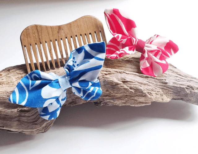 Barrette Papillon - Lagon
