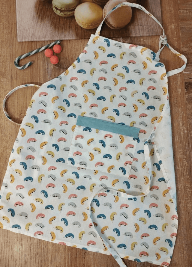 Tablier de Cuisine Enfant - Caméléon junior