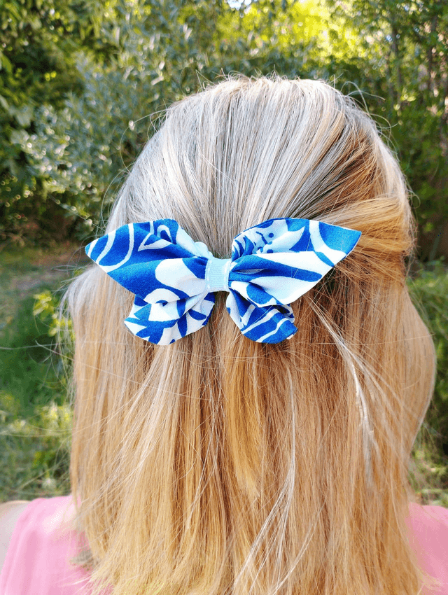Barrette Papillon - Lagon